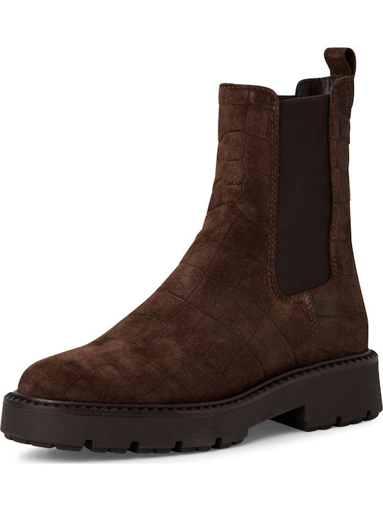 Stiefeletten Damen Braun