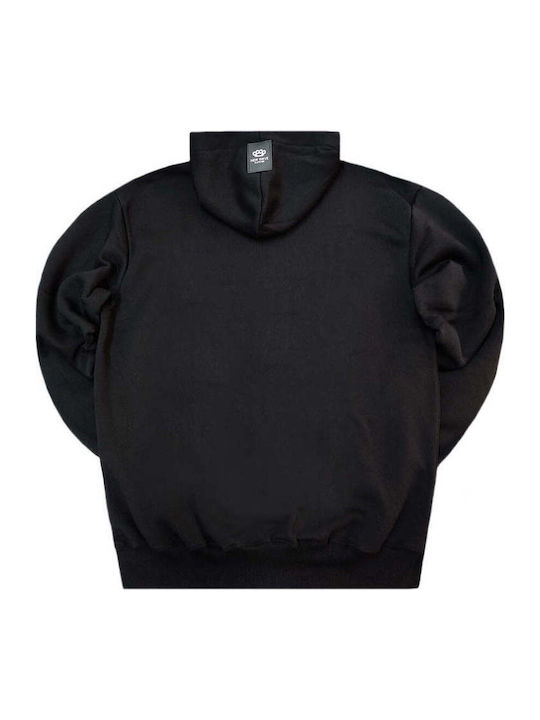 Cardigan With Hood Black