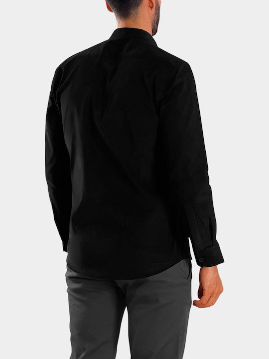 Langärmlig Hemd Black