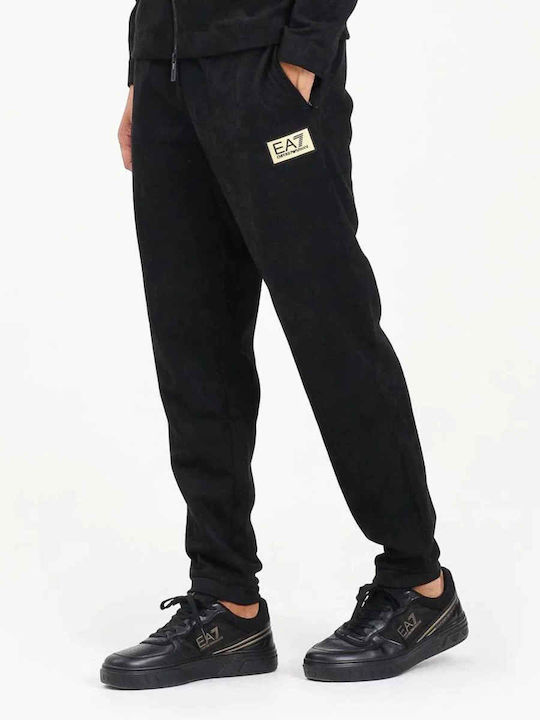 Sweatpants with Elastic Black