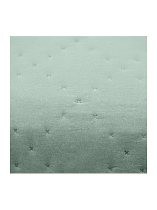 Lino Home Lipe Coverlet Single Microfiber Green 160x220cm