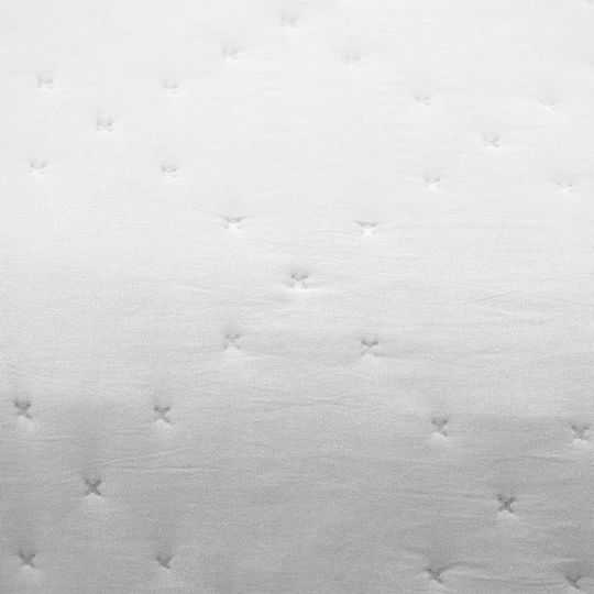 Lino Home Lipe Off Coverlet Single Microfiber Off White 160x220cm