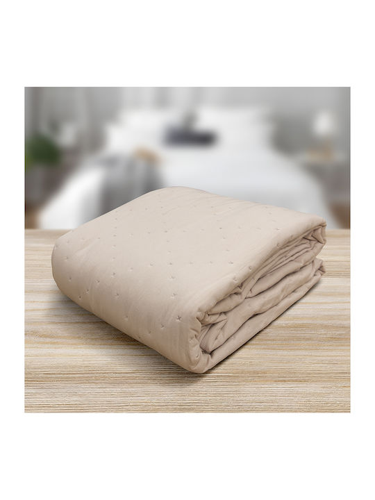 Lino Home Lipe Покривало Единично Микрофибър Розов 160x220см