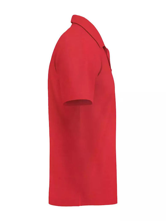 JRC Kuwait Ανδρικό Διαφημιστικό T-shirt Κοντομάνικο Red