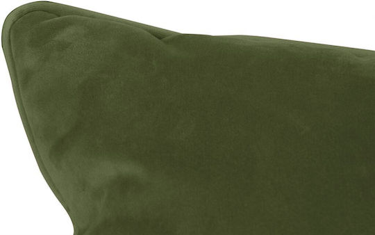 Fatboy Sofa Cushion Velvet Recycled Deep Green 50x50cm