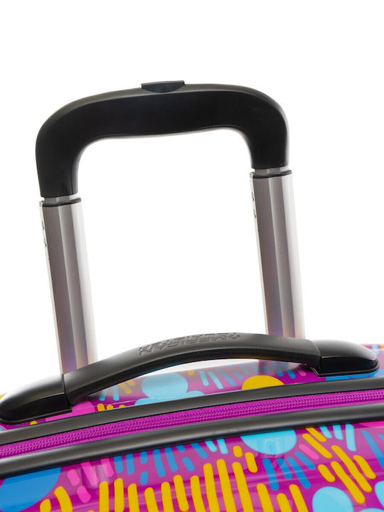 American Tourister Minnie Παιδική Βαλίτσα Ταξιδίου Καμπίνας Σκληρή Ροζ με 4 Ρόδες Ύψους 55εκ.