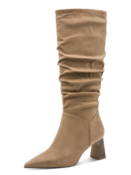 Damenstiefel Beige