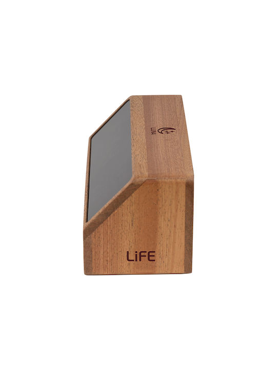 Life Luna Tabletop Digital Clock with Alarm