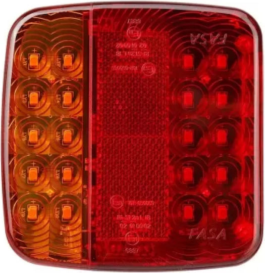 Andowl LED Car Towing & Trailer Light Waterproof with Magnet 1pc