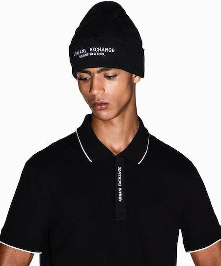 Beanie Beanie Knitted in Black color