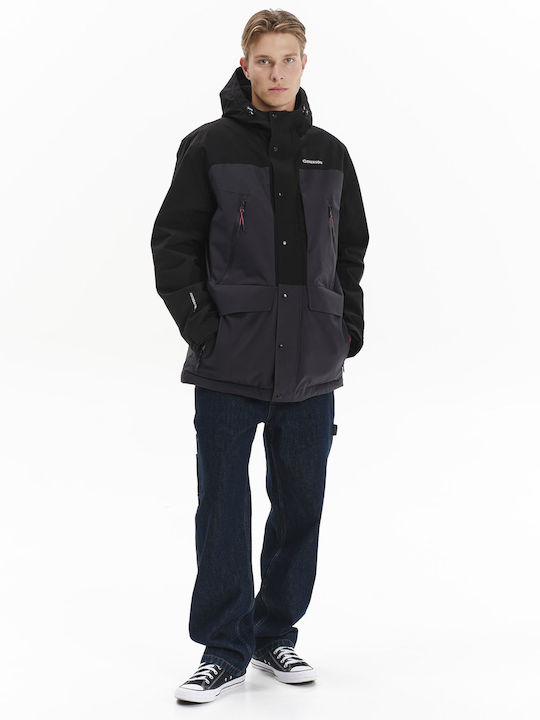 Winter Jacket Parka Waterproof Ebony-Black