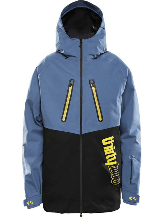 Thirty two I-006282-1205 Ανδρικό Μπουφάν για Σκι & Snowboard Μπλε