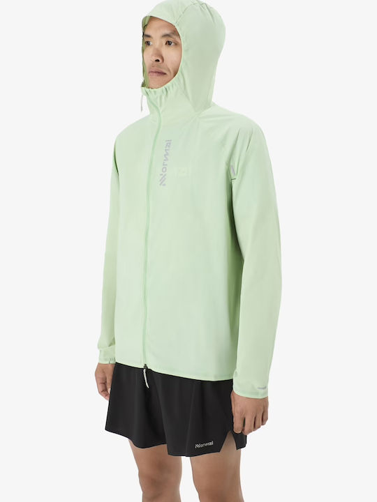 Δερμάτινο Μπουφάν Αντιανεμικό Light Green