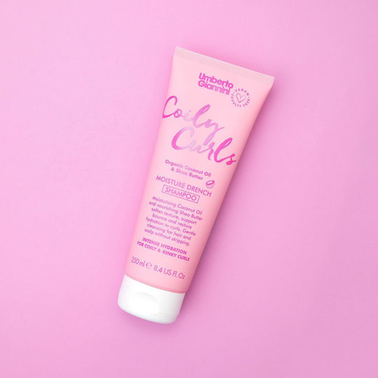 Umberto Giannini Coily Curls Σαμπουάν Ενυδάτωσης για Σγουρά Μαλλιά 250ml