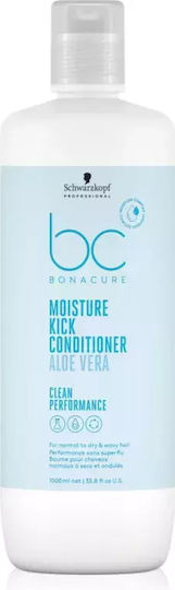Schwarzkopf Bc Bonacure Moisture Kick Detangling Κρέμα Ενυδάτωσης για Ξηρά Μαλλιά 1000ml