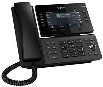 Gigaset P855bw Ενσύρματο Τηλέφωνο IP Μαύρο
