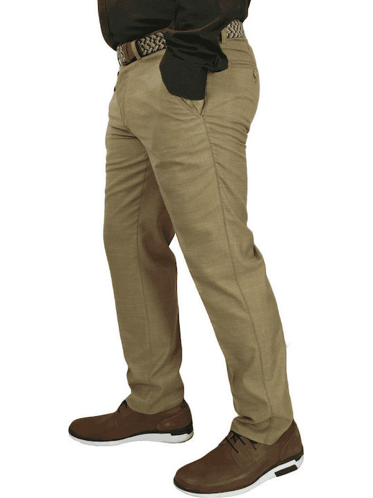 Trousers Chino in Regular Fit Beige