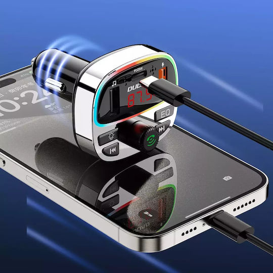 Dudao FM Transmitter Αυτοκινήτου με Bluetooth / USB