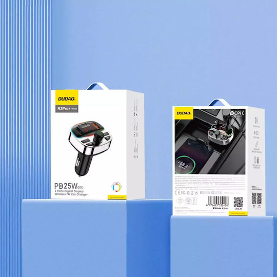 Dudao FM Transmitter Αυτοκινήτου με Bluetooth / USB