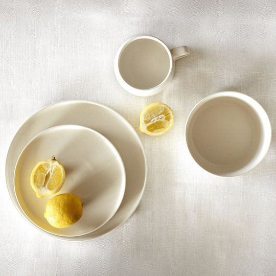 Miamio Alb Ceramică Set de Vase 4buc