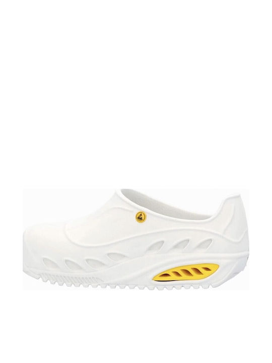 Emanuele Clogs White