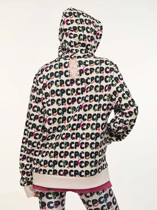 Marni Cropped Women's Sweatshirt Hooded Pink