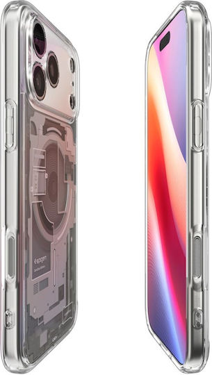 Spigen Ultra Hybrid MagSafe Zero One Umschlag Rückseite Kunststoff / Silikon 2mm Natural Titanium (iPhone 17 Pro Max)