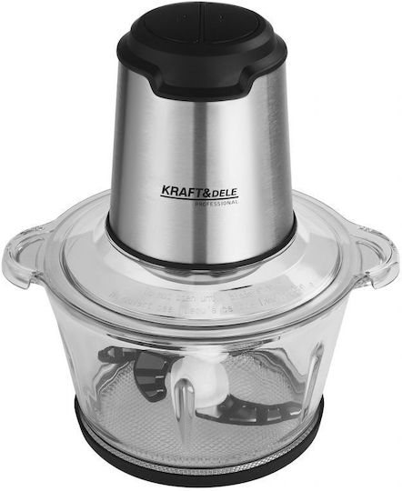 Kraft & Dele Mini Chopper 350W With 2L Capacity