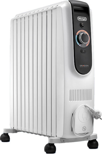 De'Longhi Dragon Oil Filled Radiator with 10 Fins 2500W