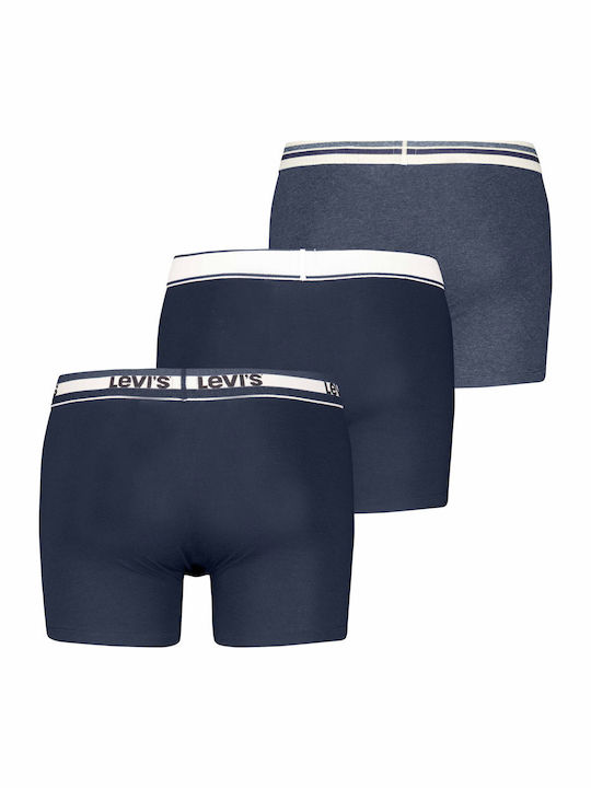 Herren Boxershorts Navy 3Packung