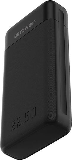 BlitzWolf Bwp22 Power Bank 20000mAh 22,5W Ladeleistung / Schnellladung Schwarz