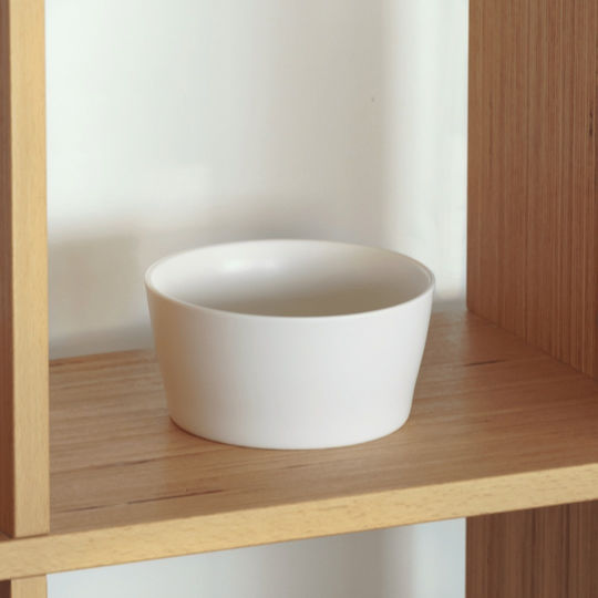Miamio Bol de Servire Rotund Ceramică Alb cu Diametru 15buc 4buc
