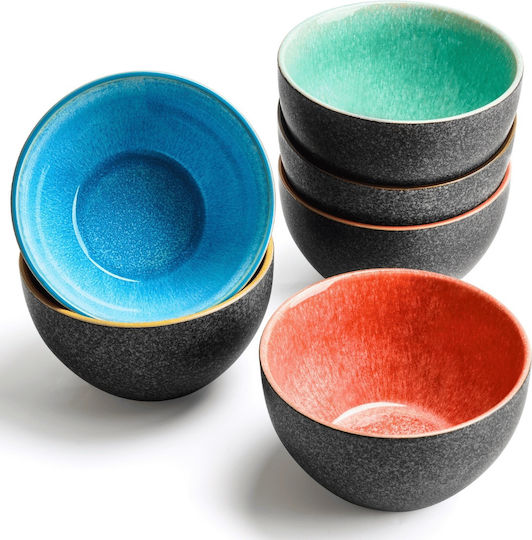 Miamio Bol de Servire Rotund Ceramică cu Diametru 14buc 6buc