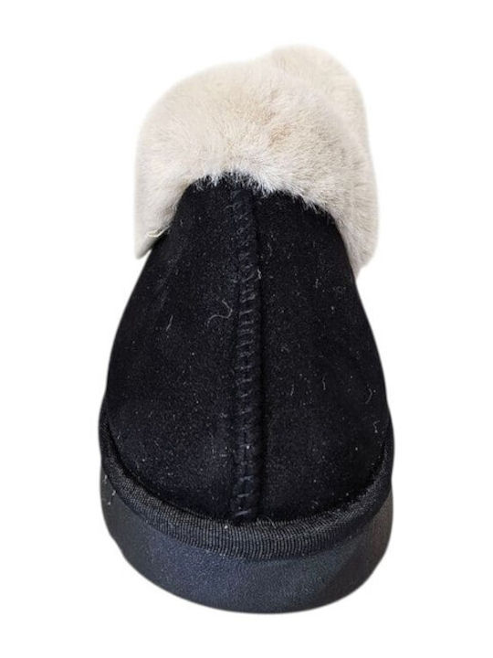 Winter Women's Slippers Black