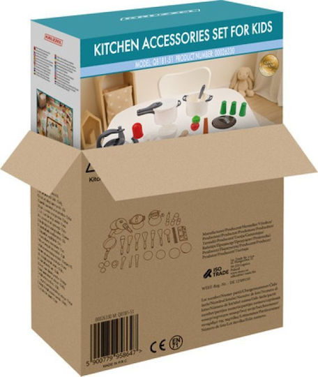 Kruzzel Cooking Game / Kitchenware 32pcs