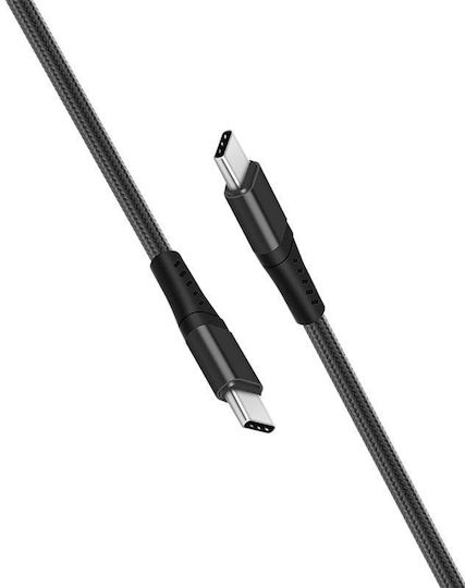 Redled USB 2.0 Kabel USB-C Männlich - USB-C 18W PD Schwarz 1m 511563