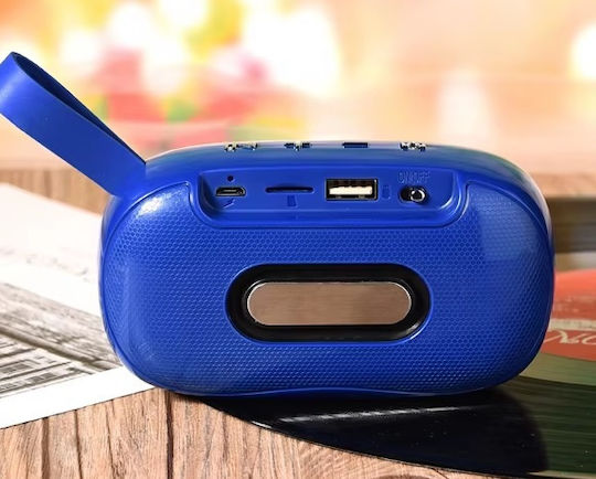 T&G TG-173 Bluetooth Speaker 5W with Radio and Battery Life up to 6 hours Dark Blue