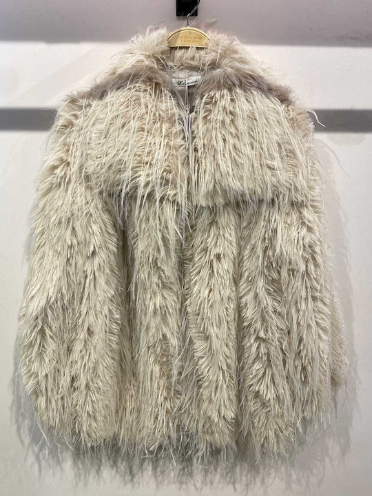 Women's Short Fur Chocolate