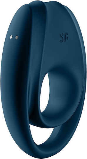 Satisfyer Incredible Duo Ring Vibrator Blue