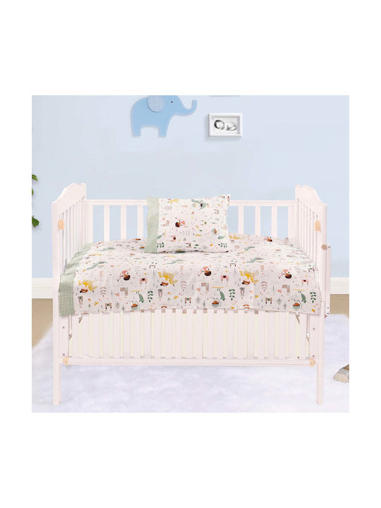 Beauty Home Set Cu Cauciuc Verde 120x160 cm