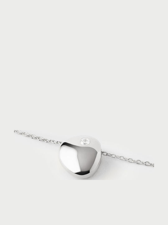 P D Paola Necklace Made Of Silver