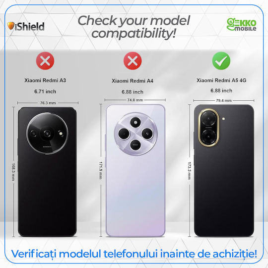 Back Cover Silicon 2mm Negru (Redmi A5)