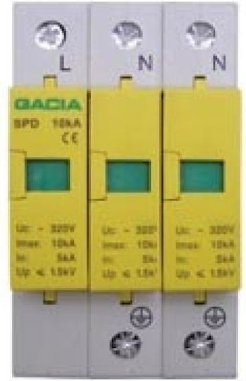 Maxge 3-Poles Inspired T2 Panel Lightning Protection 20kA