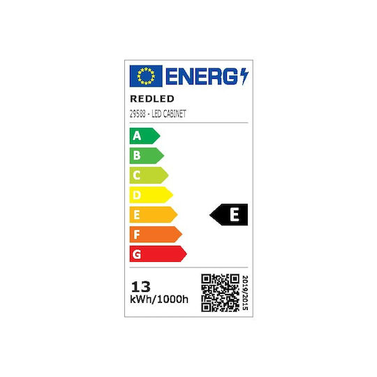 Redled Lumină Sub-Dulap Bucătărie LED Alb cald cu Cu Întrerupător 100cm.