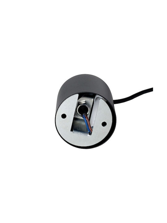 Ideal Lux Look Sp1 Adjustable Pendant Light Silver with Socket GU10 4x4x260cm