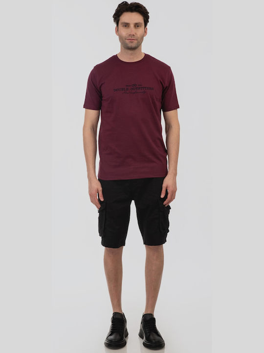 T-Shirt Burgundisch