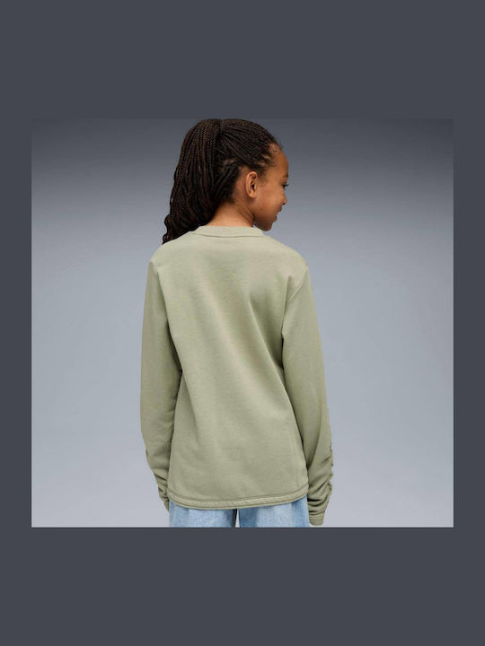 PUMA Kids Sweatshirt Army Green