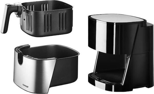 Concept Air Fryer 5.5lt Μαύρο FR5500