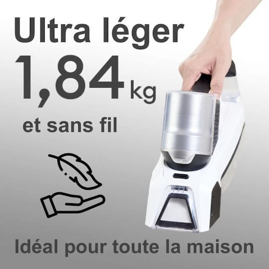 Ezi clean Rechargeable Car Handheld Vacuum 12V 60W Grey