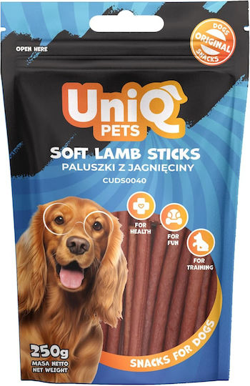 Uniq Leckerli Sticks für Hunde mit Lamm 250gr